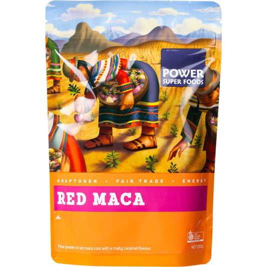 POWER SUPER FOODS Red Maca Powder The Origin Series 250g - Cutprice Online