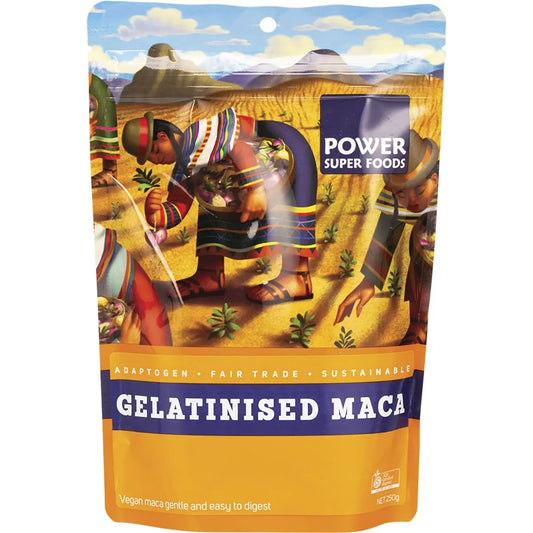 POWER SUPER FOODS Gelatinised Maca "The Origin Series" 250g POWER SUPER FOODS
