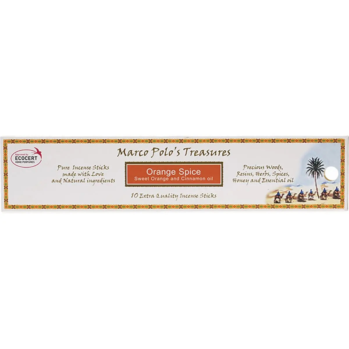 MARCO POLO'S TREASURES Incense Sticks Orange Spice 10 MARCO POLO