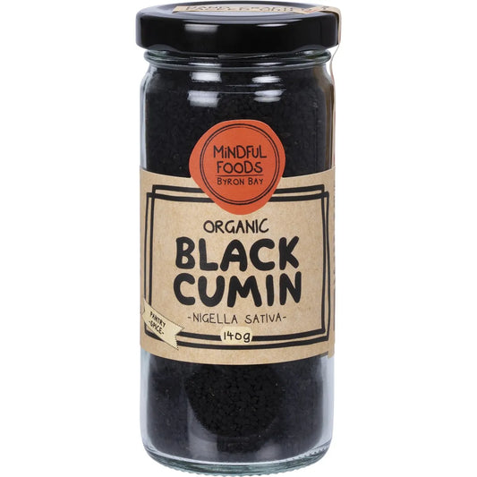Mindful Foods Black Cumin Organic 140g - Cutprice Online