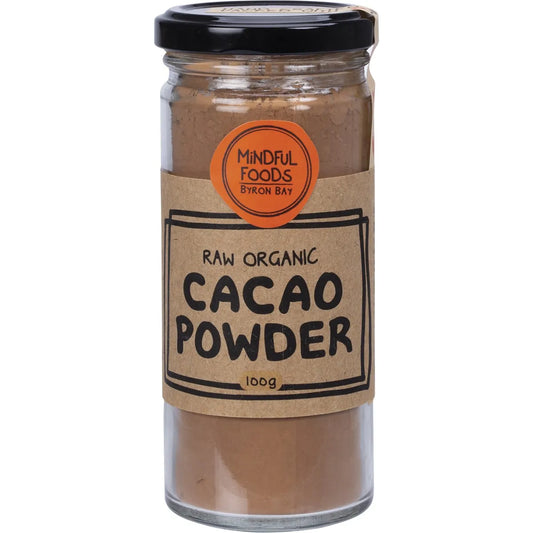 Mindful Foods Cacao Powder Raw Organic 100g - Cutprice Online
