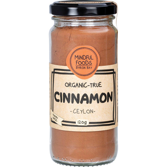 Mindful Foods Cinnamon Organic 120g - Cutprice Online