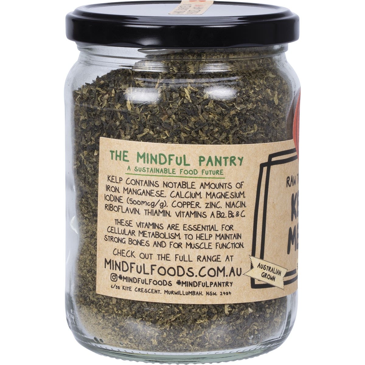 Mindful Foods Kelp Meal Raw Tasmanian 360g Mindful Foods