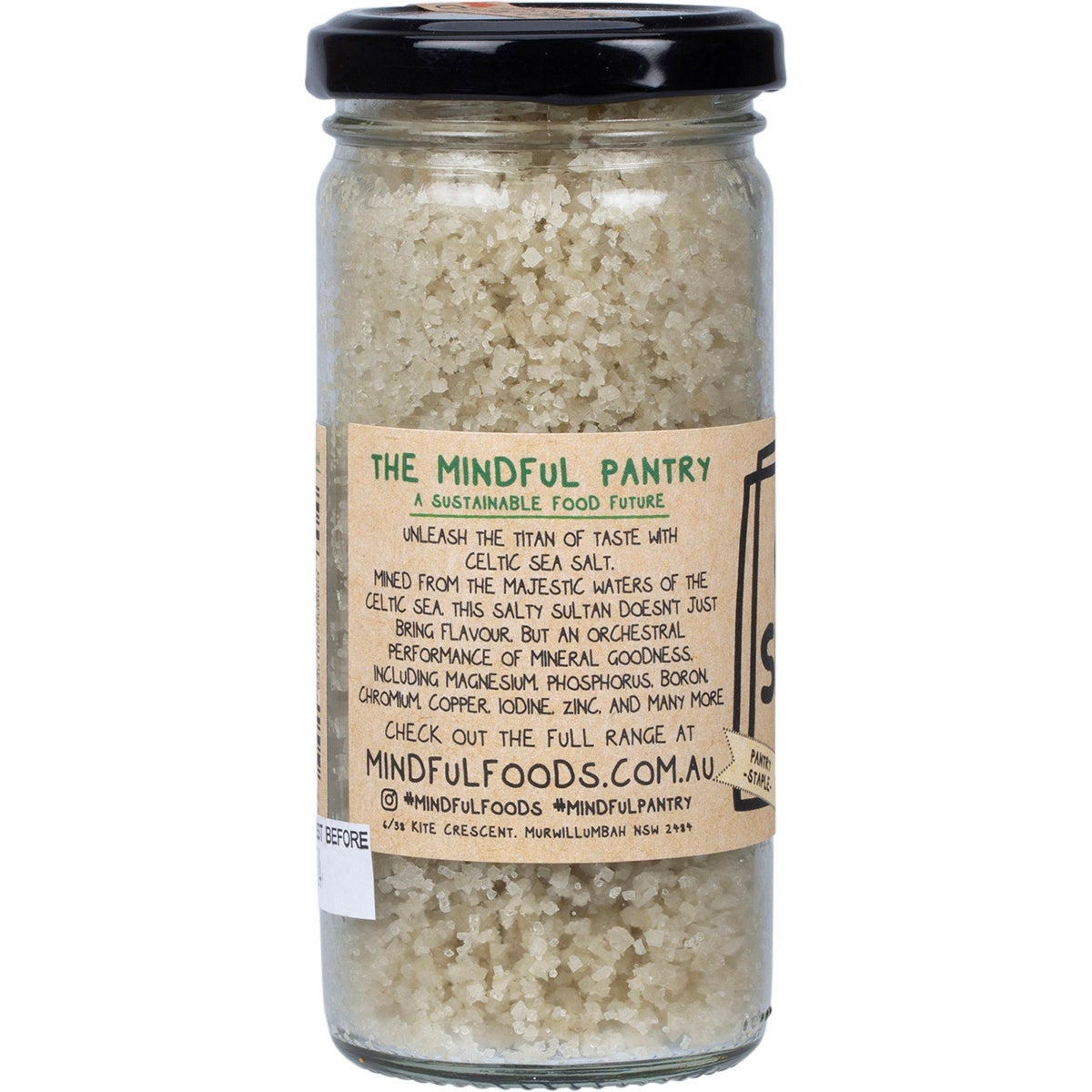 MINDFUL FOODS Celtic Sea Salt 210g - Cutprice Online