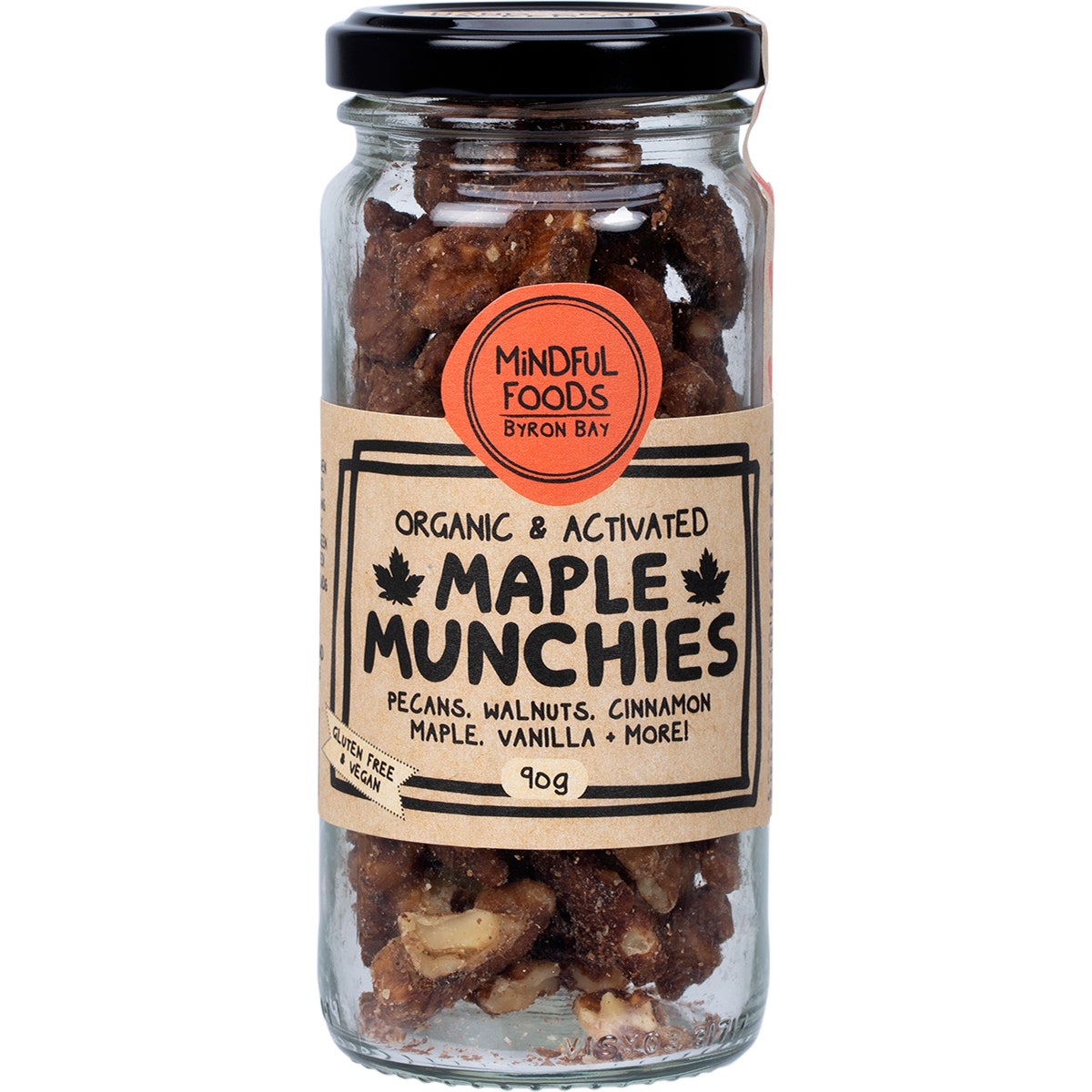 MINDFUL FOODS Maple Munchies Organic & Activated 90g - Cutprice Online