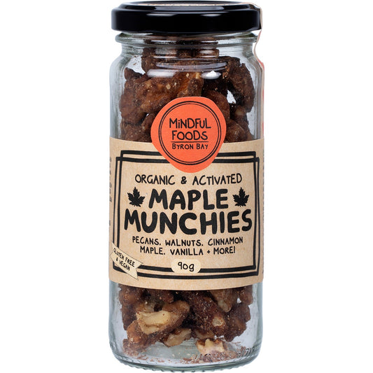 MINDFUL FOODS Maple Munchies Organic & Activated 90g - Cutprice Online