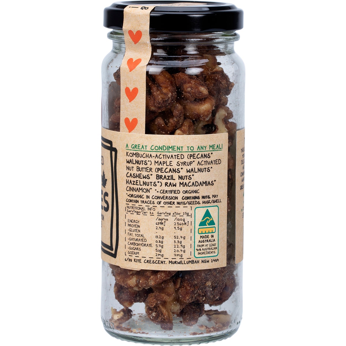 MINDFUL FOODS Maple Munchies Organic & Activated 90g - Cutprice Online