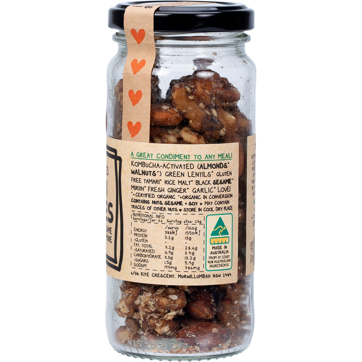 MINDFUL FOODS Teriyaki Munchies Organic & Activated 90g - Cutprice Online