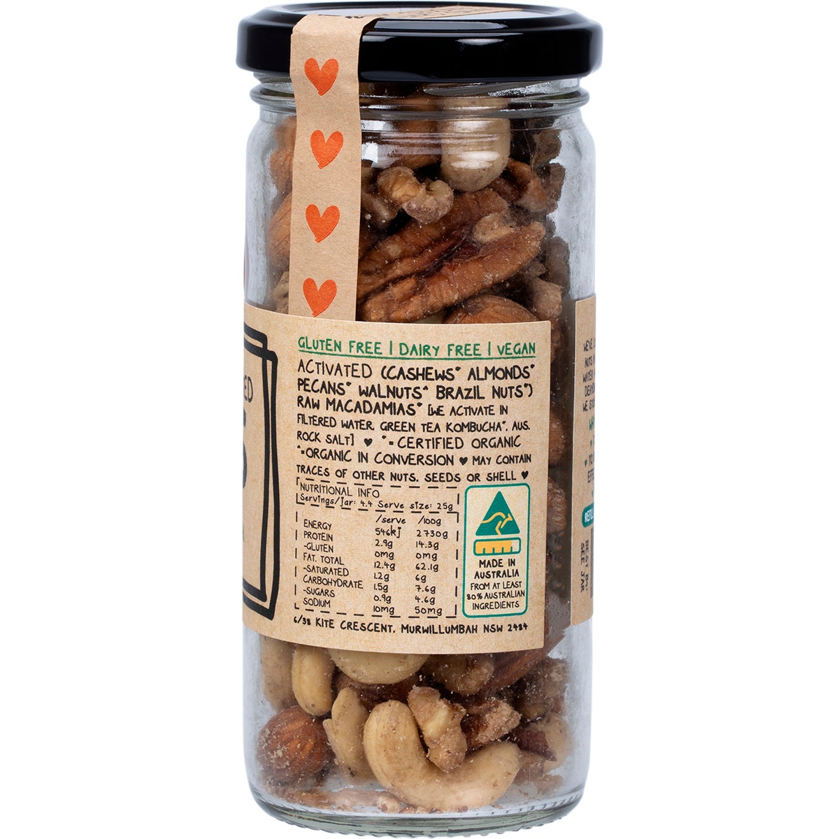 MINDFUL FOODS Mixed Nuts Organic & Activated 110g - Cutprice Online
