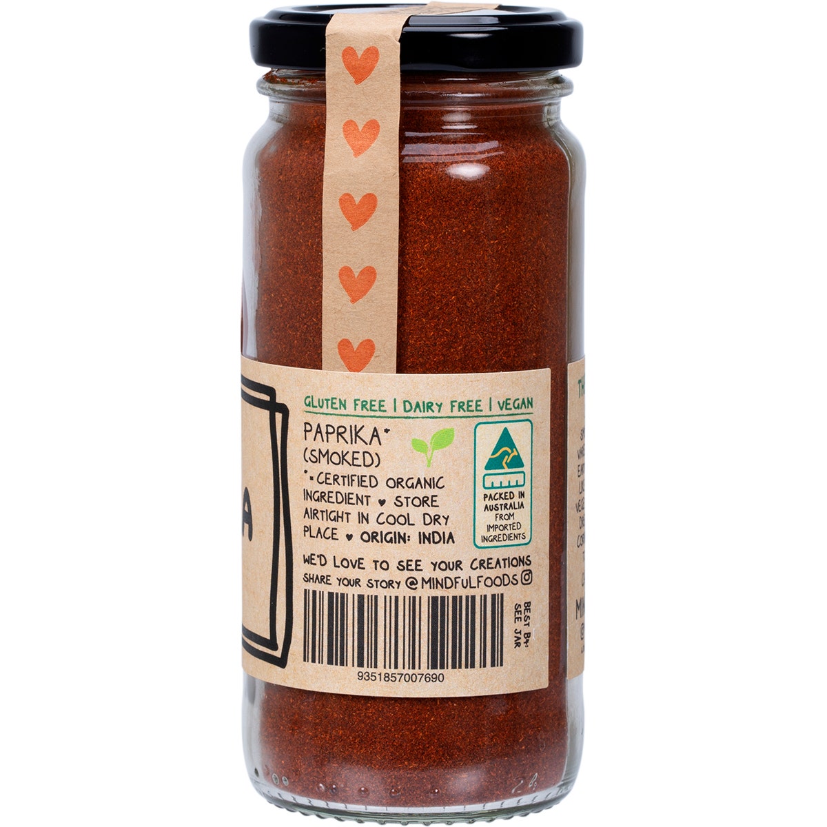 MINDFUL FOODS Paprika Smoked Organic 120g - Cutprice Online