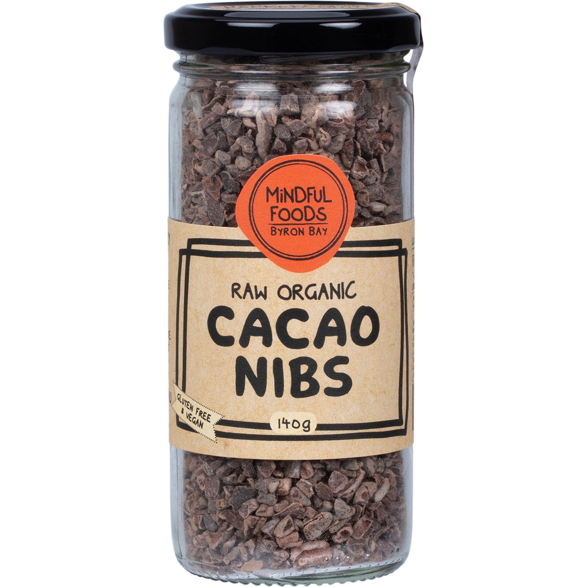 MINDFUL FOODS Cacao Nibs Raw Organic 140g - Cutprice Online