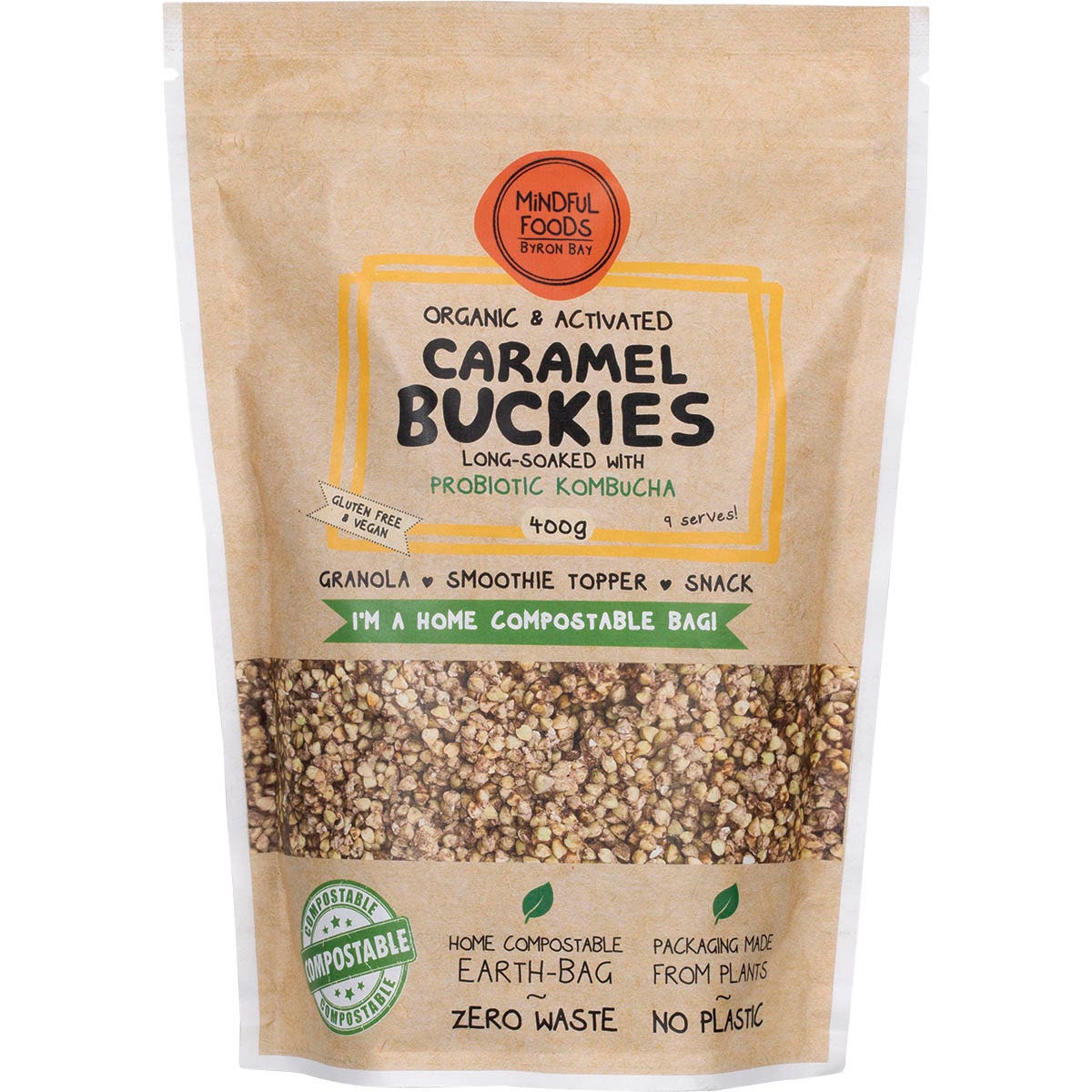 Mindful Foods Buckies Caramel 400g - Cutprice Online