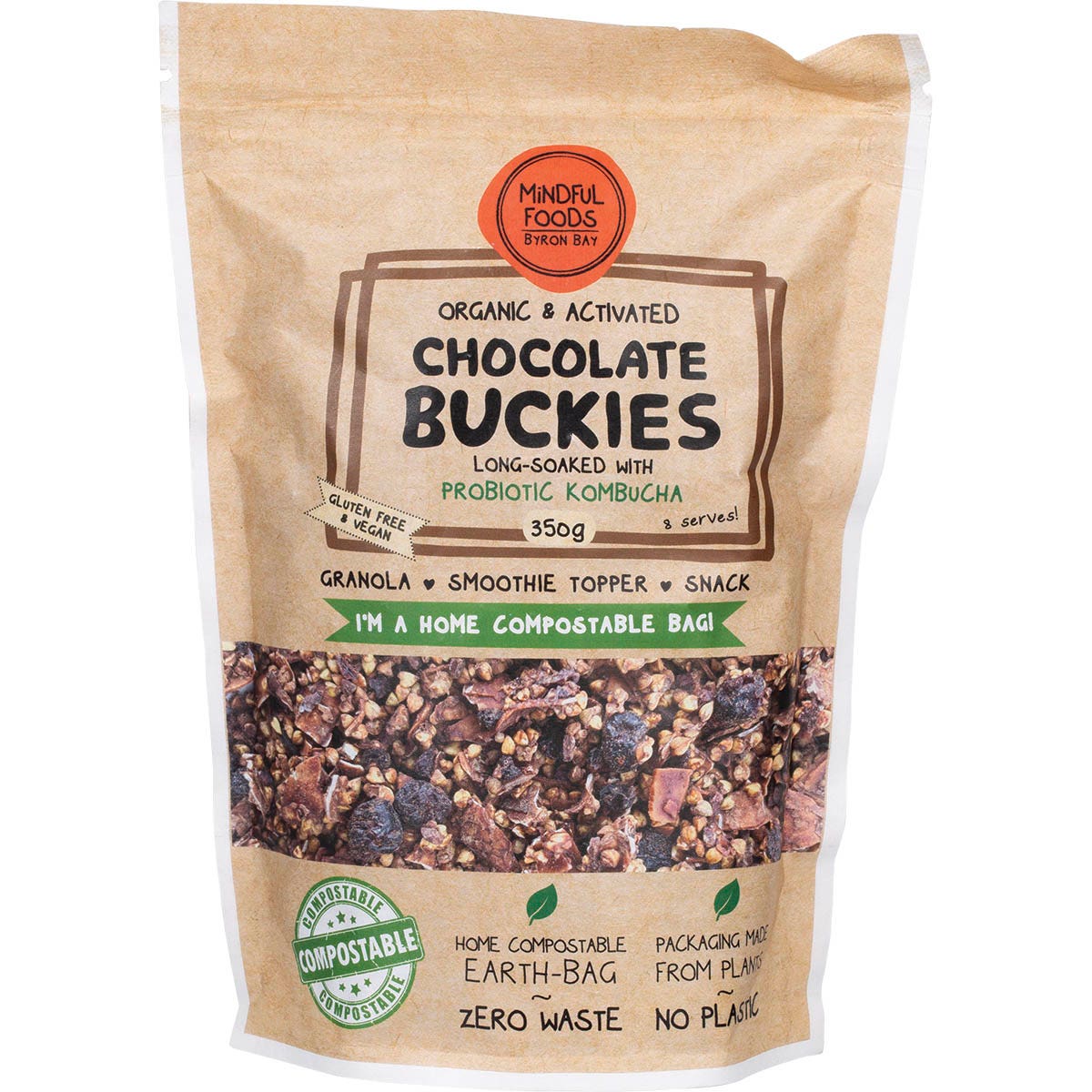 Mindful Foods Buckies Chocolate 350g - Cutprice Online