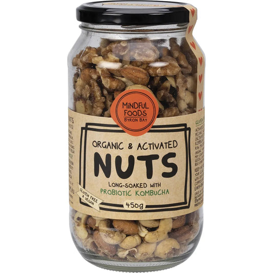 Mindful Foods Mixed Nuts Organic & Activated 450g Mindful Foods