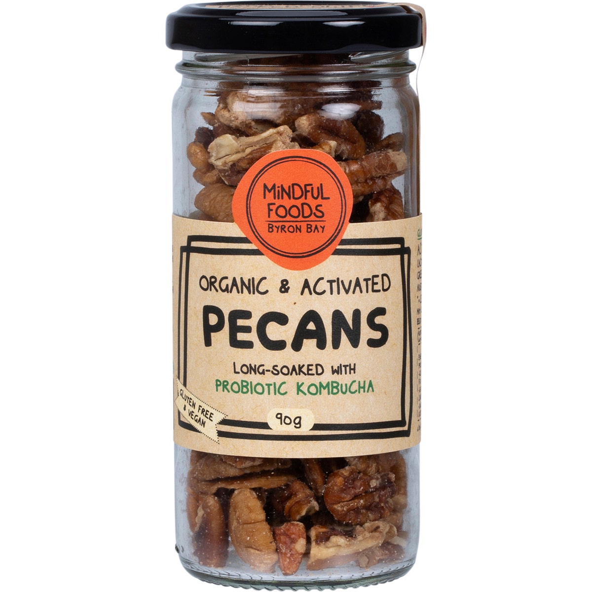 MINDFUL FOODS Pecans Organic & Activated 90g - Cutprice Online