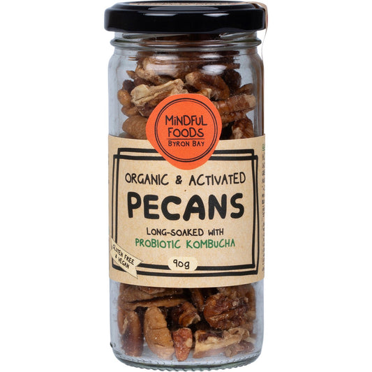MINDFUL FOODS Pecans Organic & Activated 90g - Cutprice Online