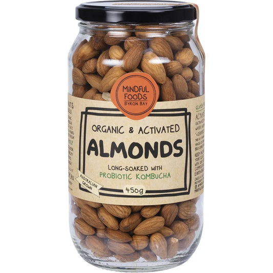 Mindful Foods Almonds Organic & Activated 450g - Cutprice Online