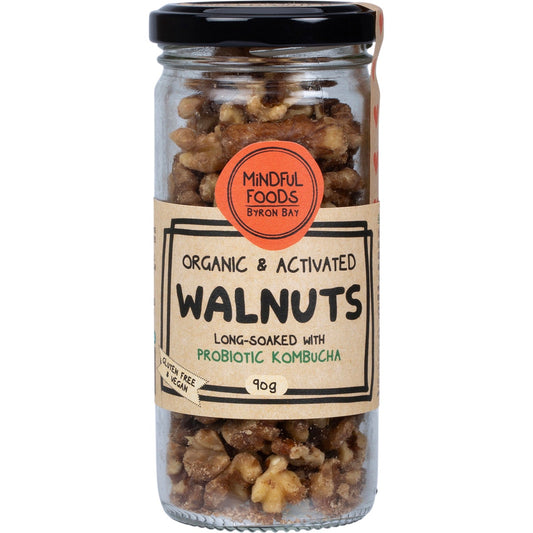 MINDFUL FOODS Walnuts Organic & Activated 90g - Cutprice Online
