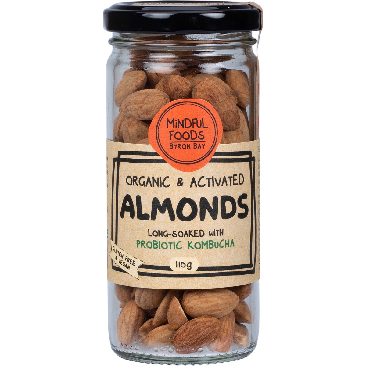 MINDFUL FOODS Almonds Organic & Activated 110g - Cutprice Online