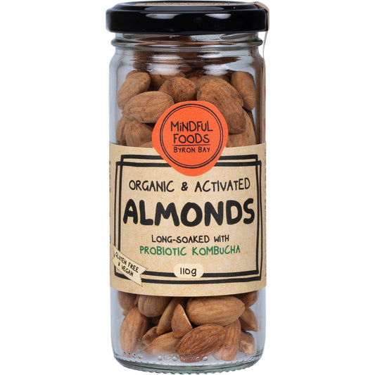 MINDFUL FOODS Almonds Organic & Activated 110g - Cutprice Online