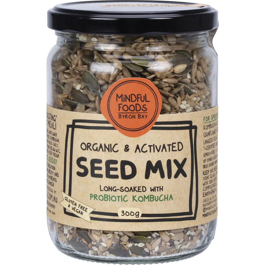Mindful Foods Seed Mix Organic & Activated 300g Mindful Foods