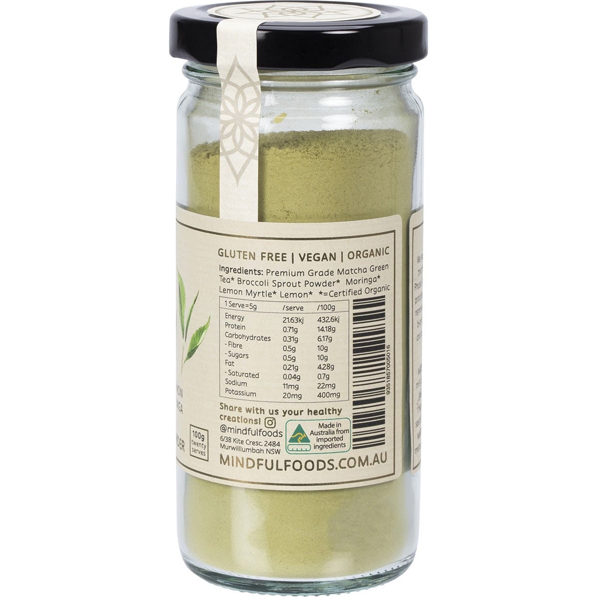 Mindful Foods Stardust Detoxify Organic Nutrient Powder 100g Mindful Foods