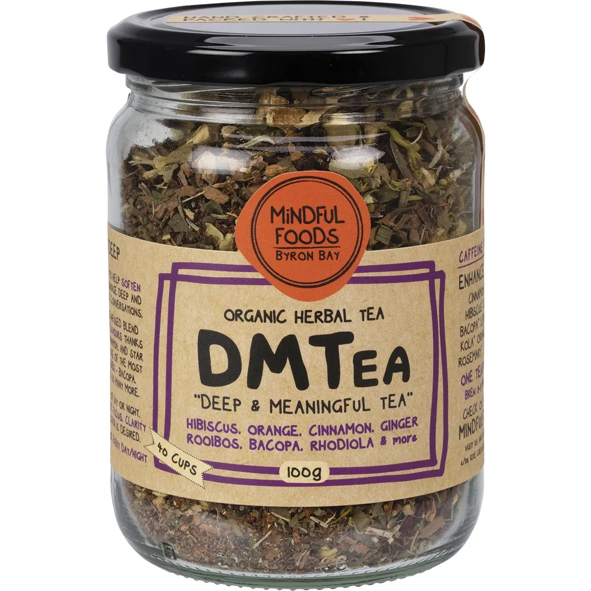 Mindful Foods DMTea Organic Herbal Tea 100g Mindful Foods
