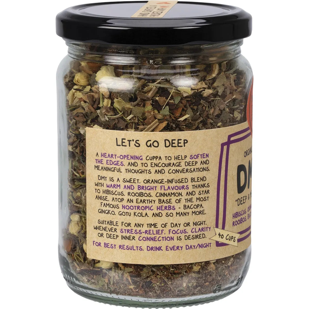 Mindful Foods DMTea Organic Herbal Tea 100g Mindful Foods