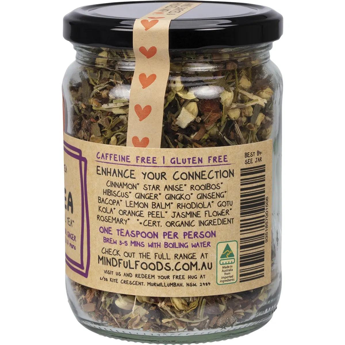 Mindful Foods DMTea Organic Herbal Tea 100g Mindful Foods