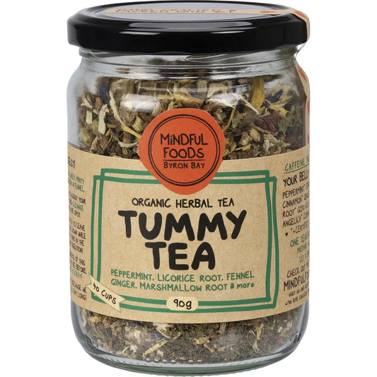 Mindful Foods Tummy Tea Organic Herbal Tea 90g Mindful Foods