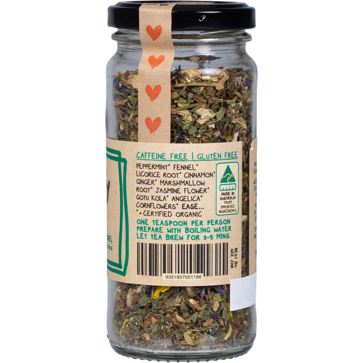 MINDFUL FOODS Tummy Tea Organic Herbal Tea 45g - Cutprice Online