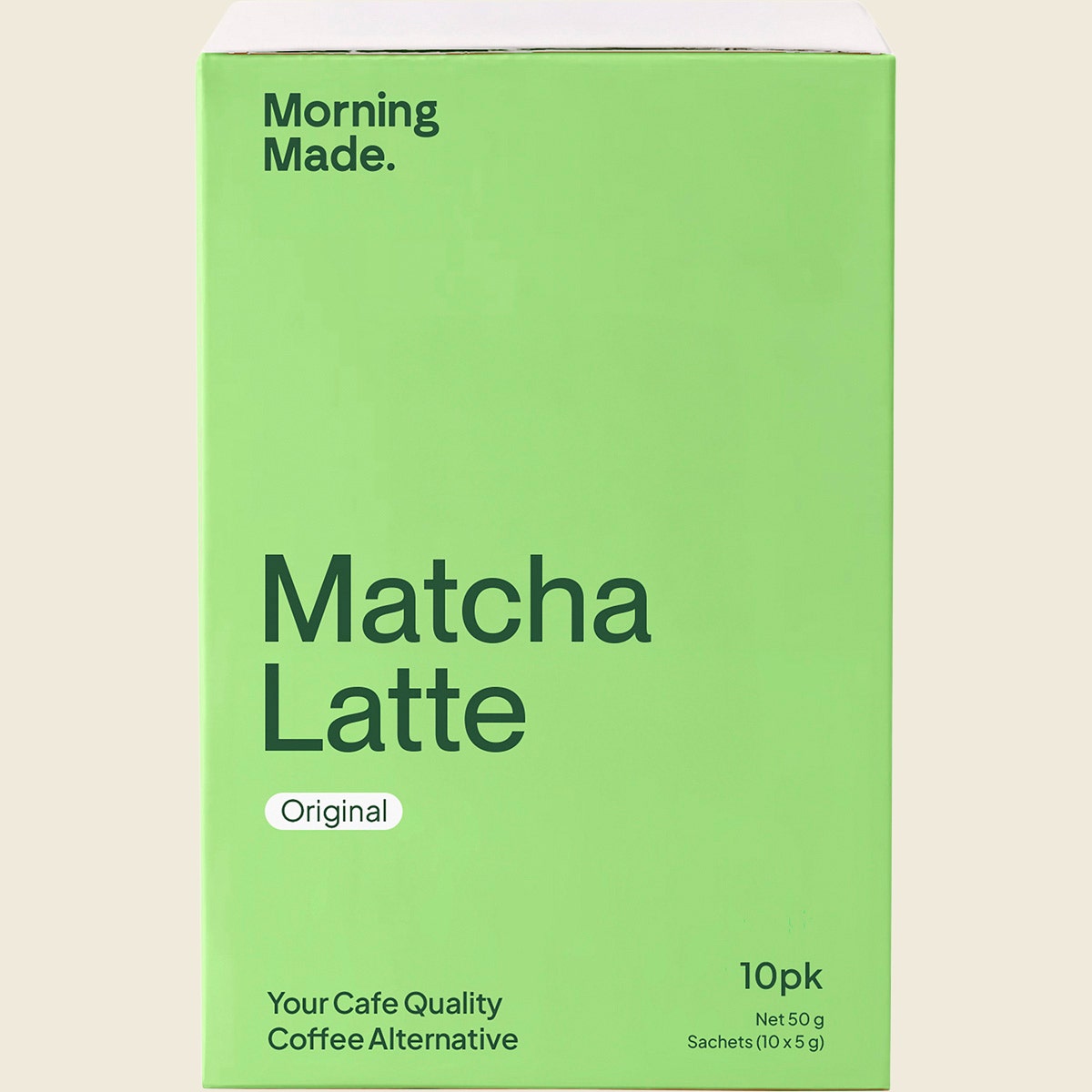 Morning Made Original Matcha Latte Sachets 10x5g