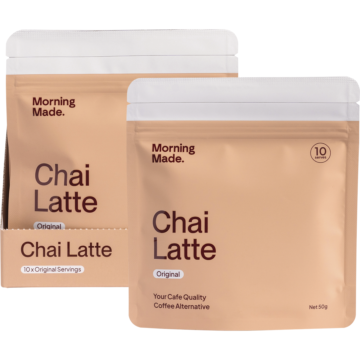 Morning Made Original Chai Latte 50g x 12 Pack