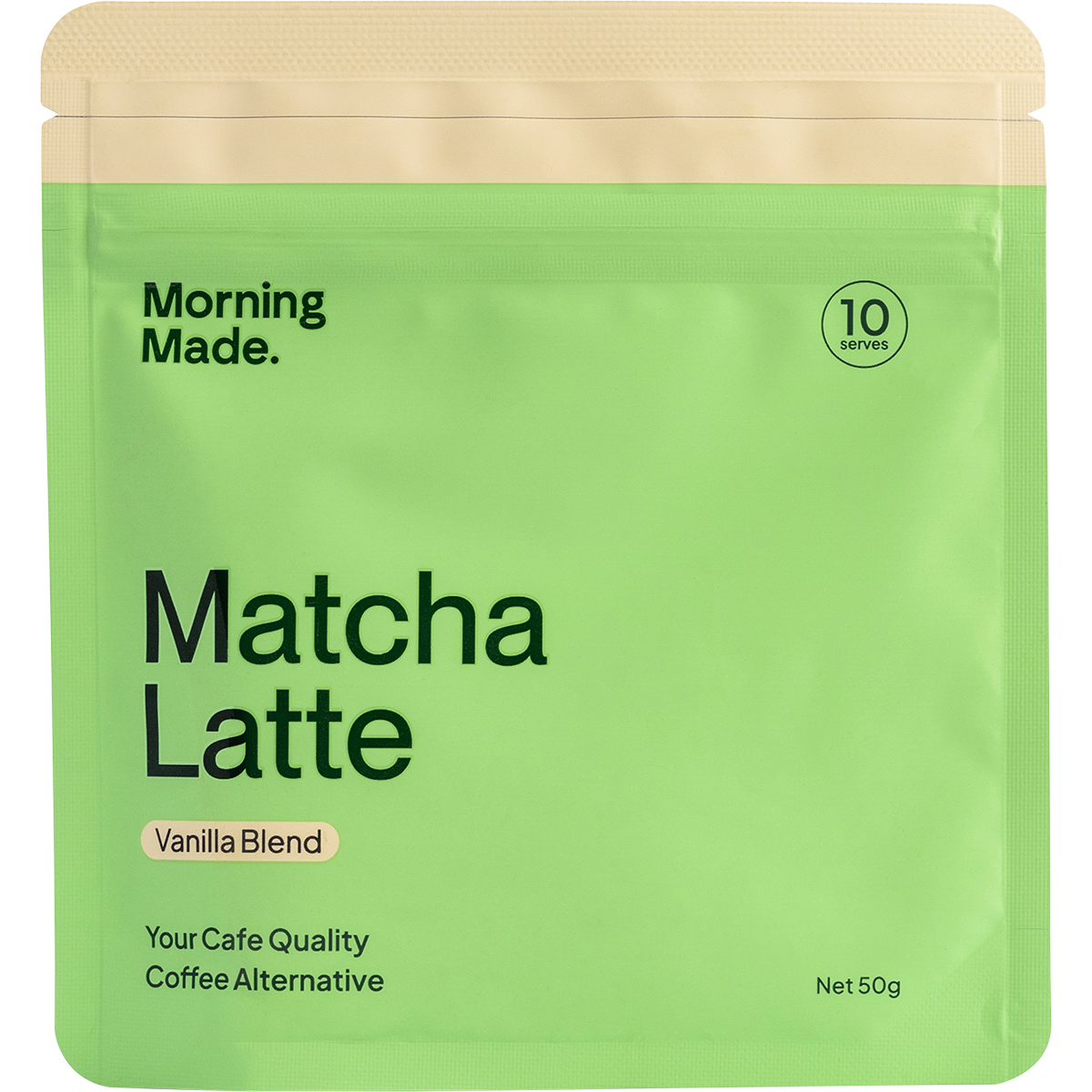 Morning Made Vanilla Matcha Latte 50g x 12 Pack