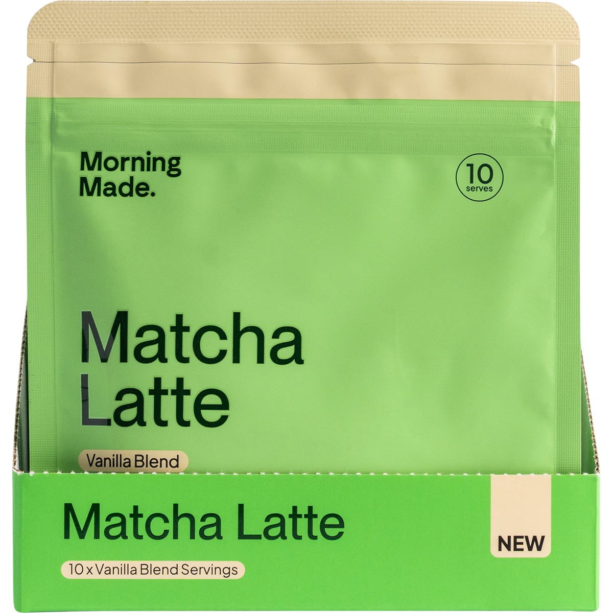 Morning Made Vanilla Matcha Latte 50g x 12 Pack