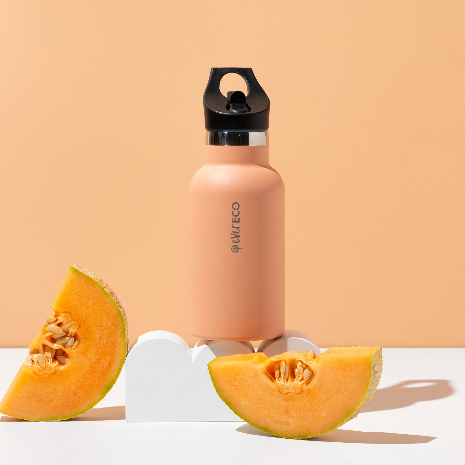EVER ECO Insulated Stainless Steel Bottle Los Angeles Sip Lid 350ml - Cutprice Online