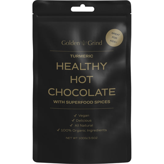 Matcha Maiden Golden Grind Healthy Turmeric Hot Chocolate Blend 100g