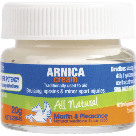MARTIN & PLEASANCE Arnica Herbal Cream Jar 20g MARTIN & PLEASANCE
