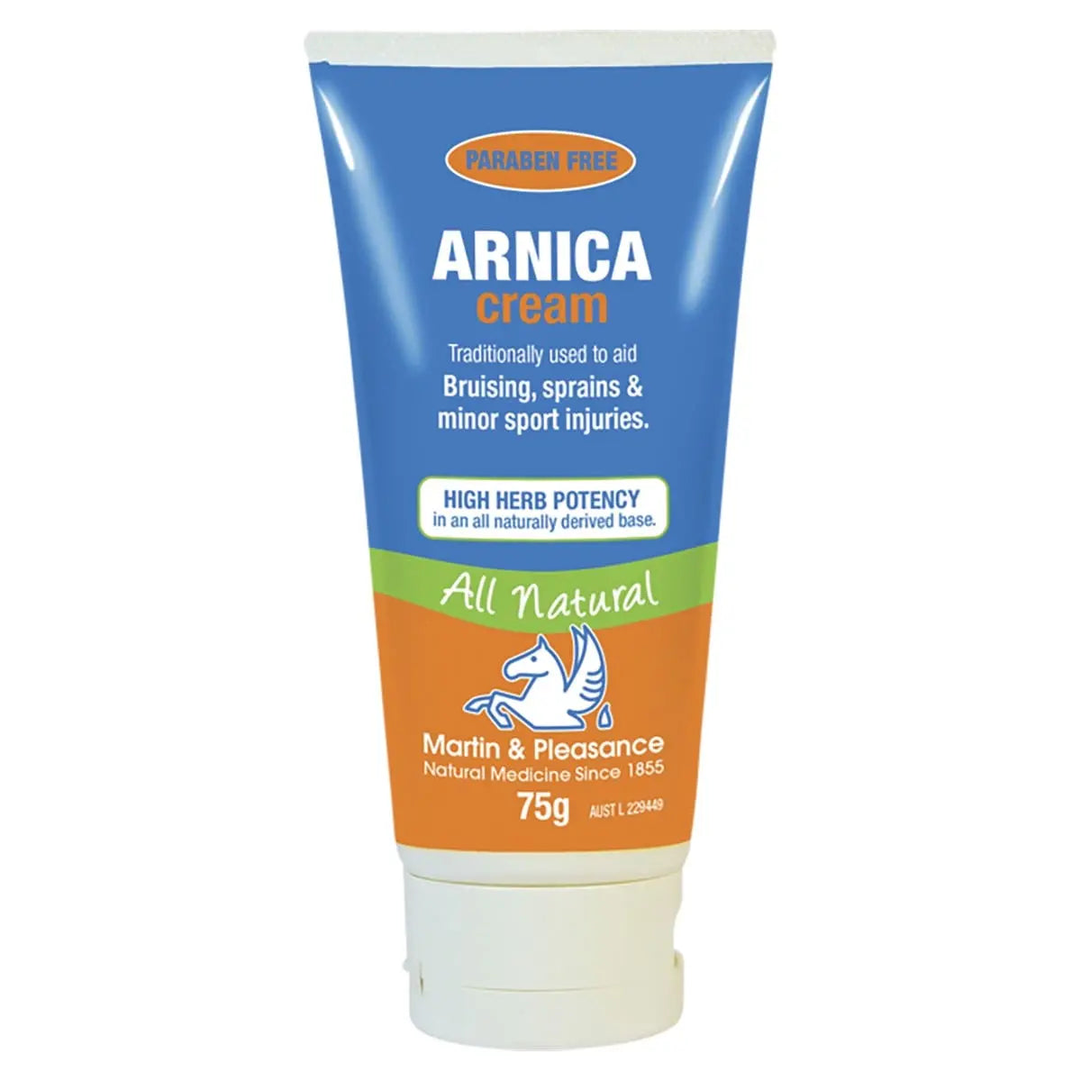 MARTIN & PLEASANCE Arnica Herbal Cream Tube 75g MARTIN & PLEASANCE