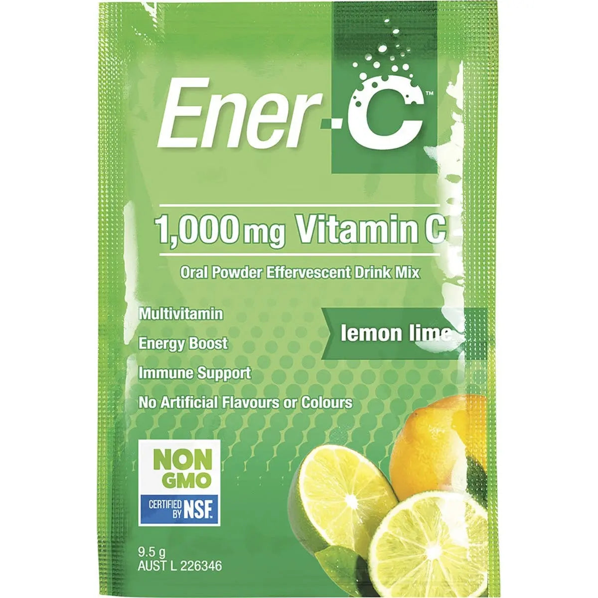 MARTIN & PLEASANCE Ener-C 1000mg Vitamin C Drink Mix Lemon Lime Sachets 12 MARTIN & PLEASANCE