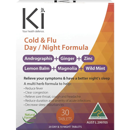 MARTIN & PLEASANCE Ki Cold & Flu Day Night 30Tabs MARTIN & PLEASANCE