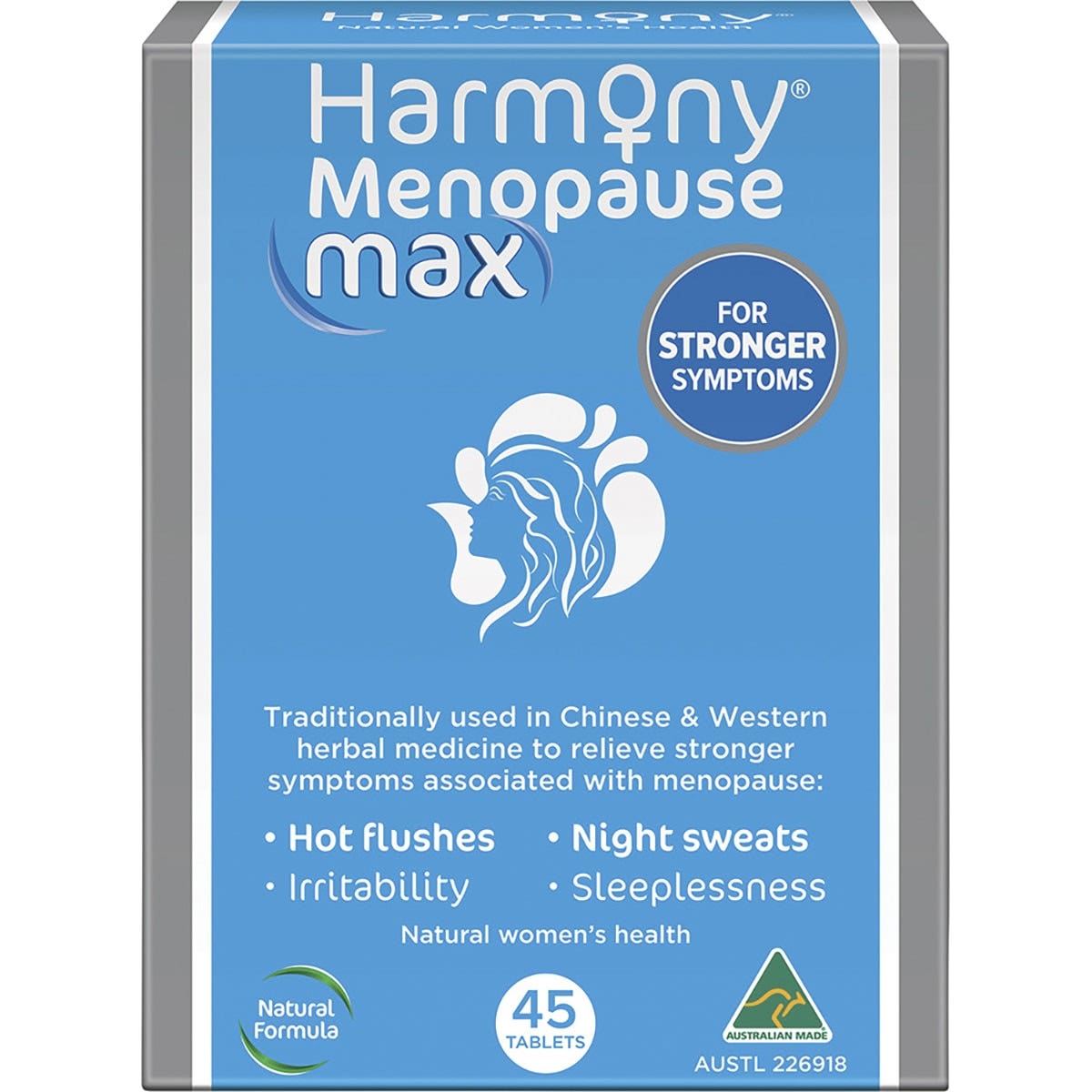 MARTIN & PLEASANCE Harmony Menopause Max 45Tabs - Cutprice Online
