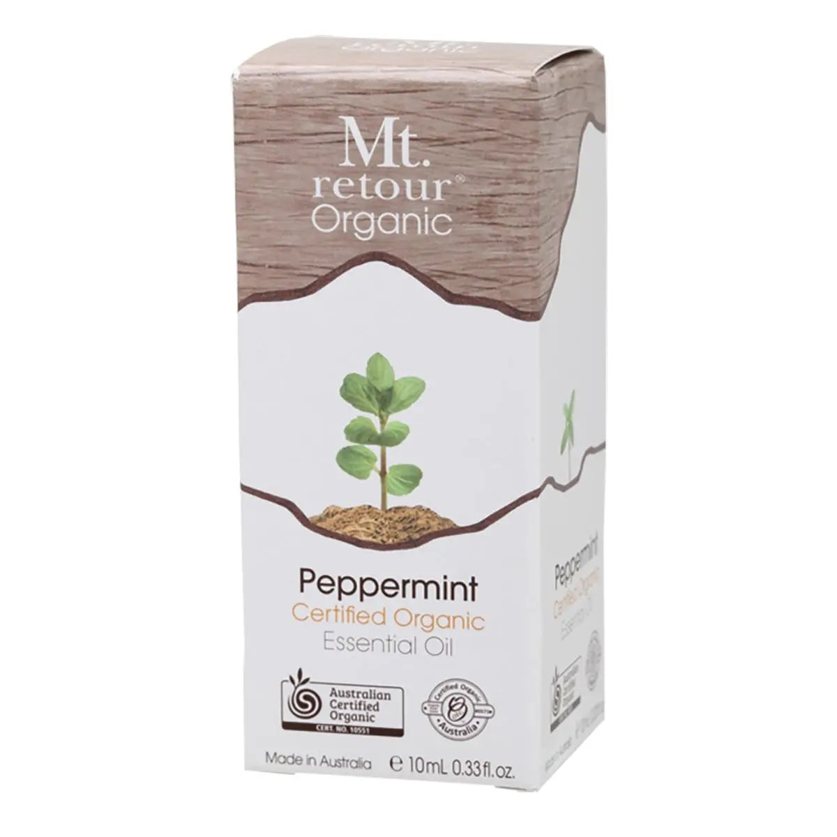 MT RETOUR Essential Oil (100%) Peppermint 10ml MT RETOUR