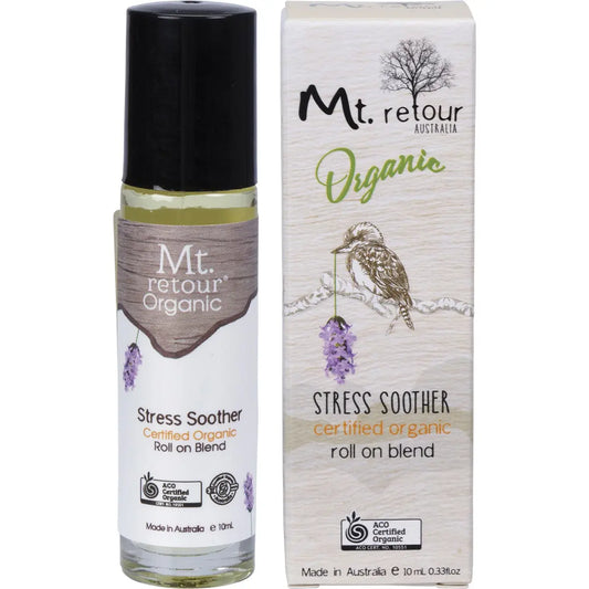 MT RETOUR Essential Oil (100%) Stress Soother Blend (Roll-on) 10ml MT RETOUR