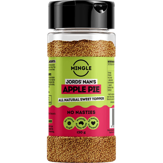 Mingle Jord's Nan's Apple Pie All Natural Sweet Topper 130g MINGLE