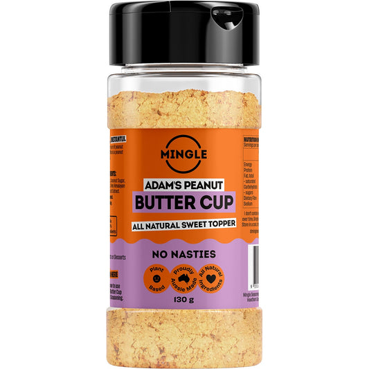 Mingle Adam's Peanut Butter Cup All Natural Sweet Topper 130g - Cutprice Online