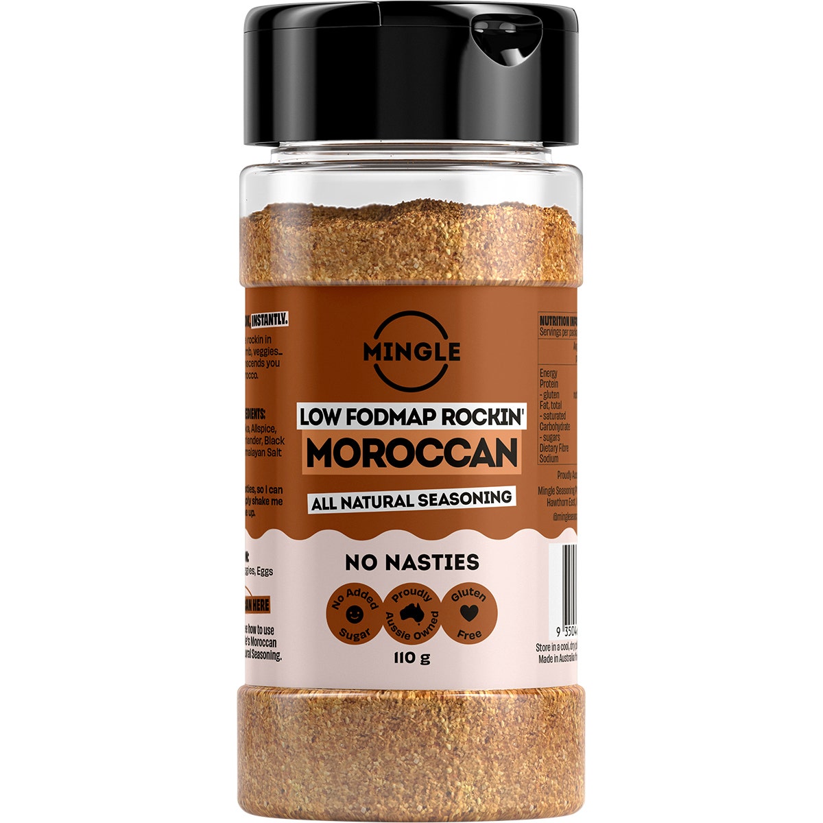 Mingle Moroccan All Natural Seasoning 110g - Cutprice Online