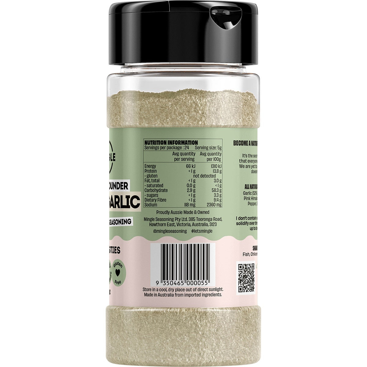 Mingle Dill & Garlic All Natural Seasoning 120g - Cutprice Online