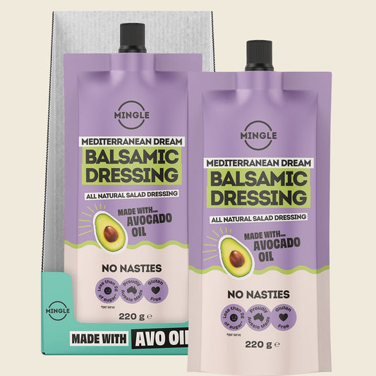 Mingle Balsamic All Natural Salad Dressing 8x220g