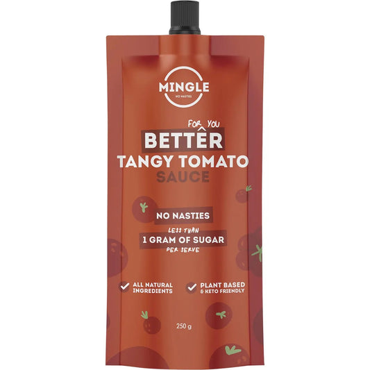 Mingle Better for You Sauce Tangy Tomato 10x250g MINGLE